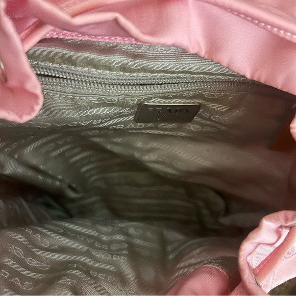 Prada Pink Nylon Mini Backpack – Vintage Made in Italy - Picture 7 of 8